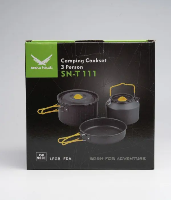 ست ظروف پخت و پز 3 نفره اسنوهاک مدل SN-T 111